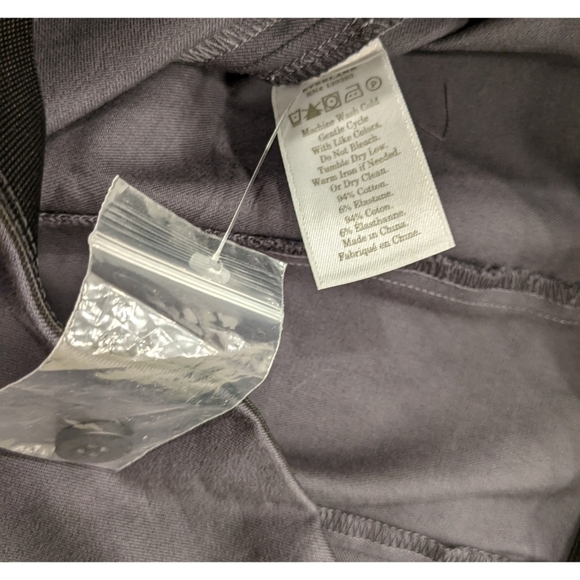 NWOT Everlane Side-zip Stretch Cotton Pants Size 00 - Picture 8 of 9